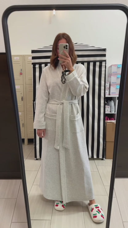 The Buckley Cloud Robe in Grey