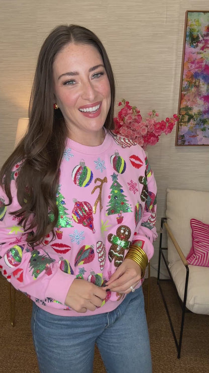 QOS Christmas Icons Sweatshirt