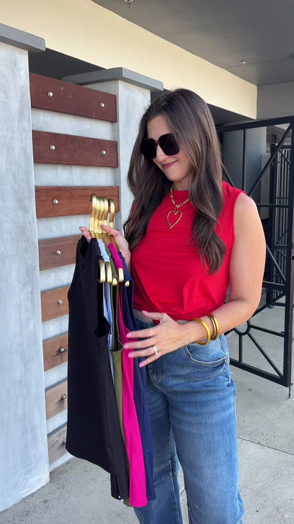 The Buckley Muscle Lite Tunic in 6 Colors/AS!