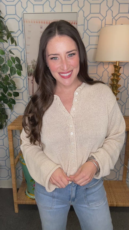 The Neutral Button Cardigan- 2 colors