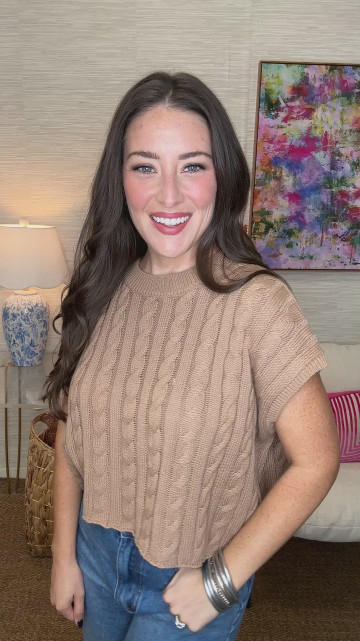 The Cocoa Cable Sweater