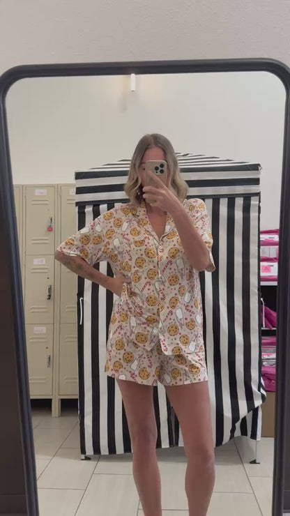 The Buckley Jennifer Set in Milk and Cookies