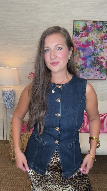 The Indigo Vest