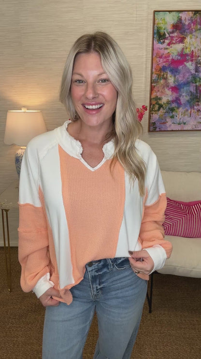 The Peaches & Cream Top