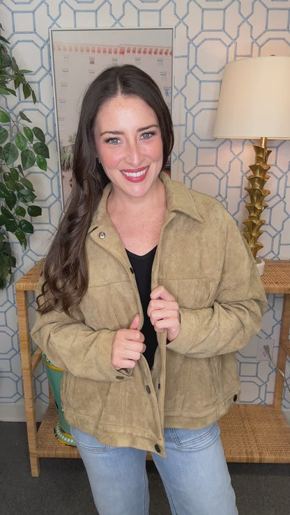 The Suede Millie Jacket