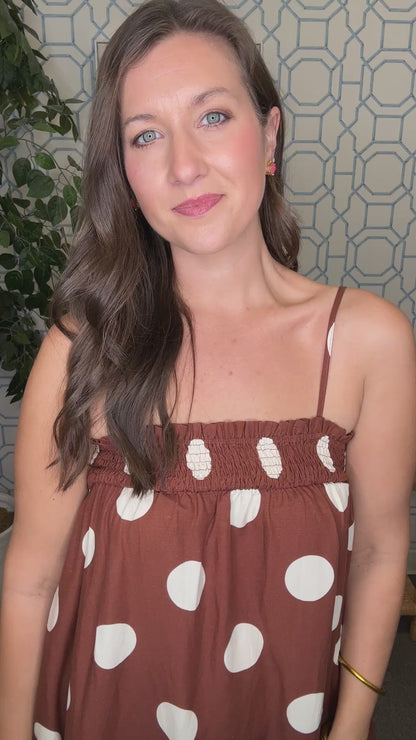 The Julia Maxi in Brown