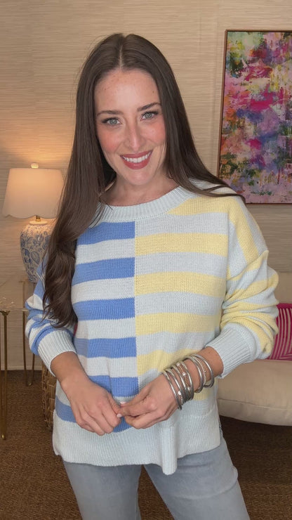 The Half & Half Sweater-AS