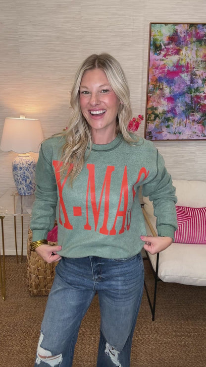 PF Doorbuster-Reversible Pullover-Holiday