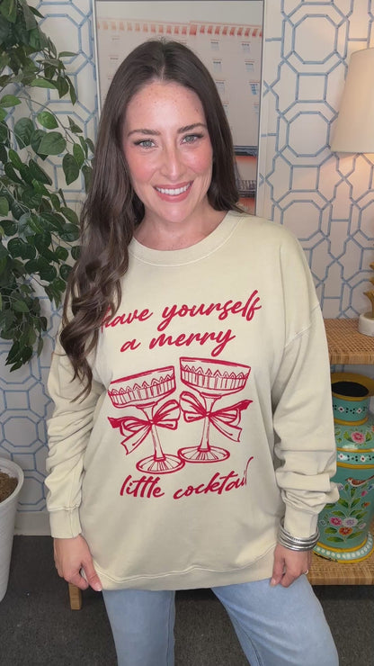 The Merry Cocktail Sweatshirt