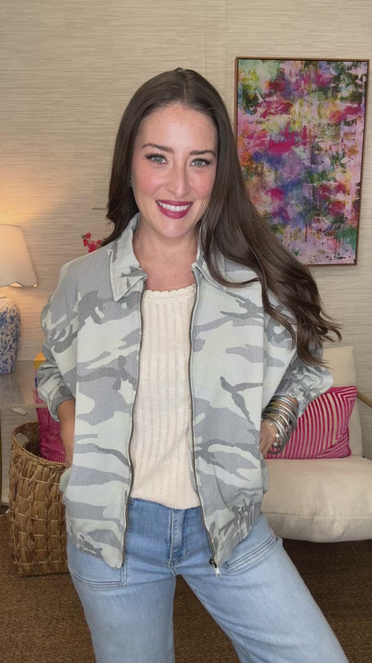 The Camo Star Bomber