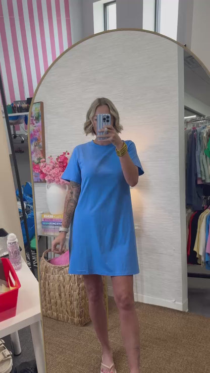 The Buckley T-Shirt Dress - 4 Colors/AS