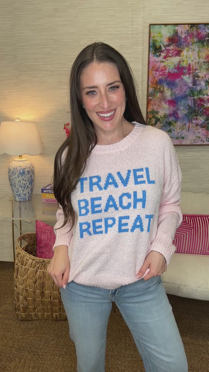 The Travel, Beach, Repeat Sweater