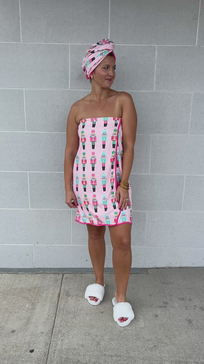 PF Doorbuster-Buckley Wrap Duo in Pink Nutcracker