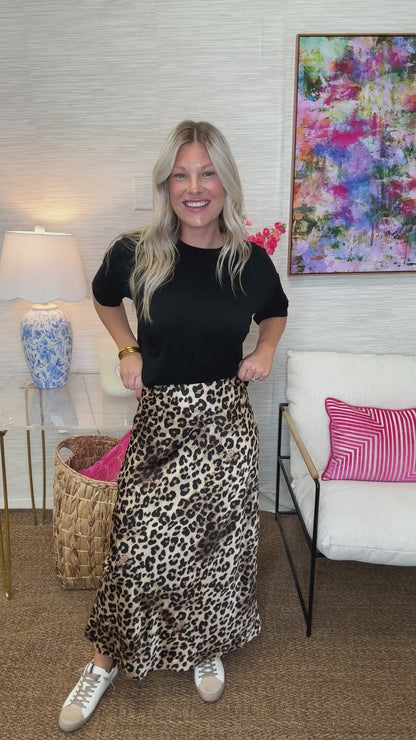 The Satin Lux Skirt