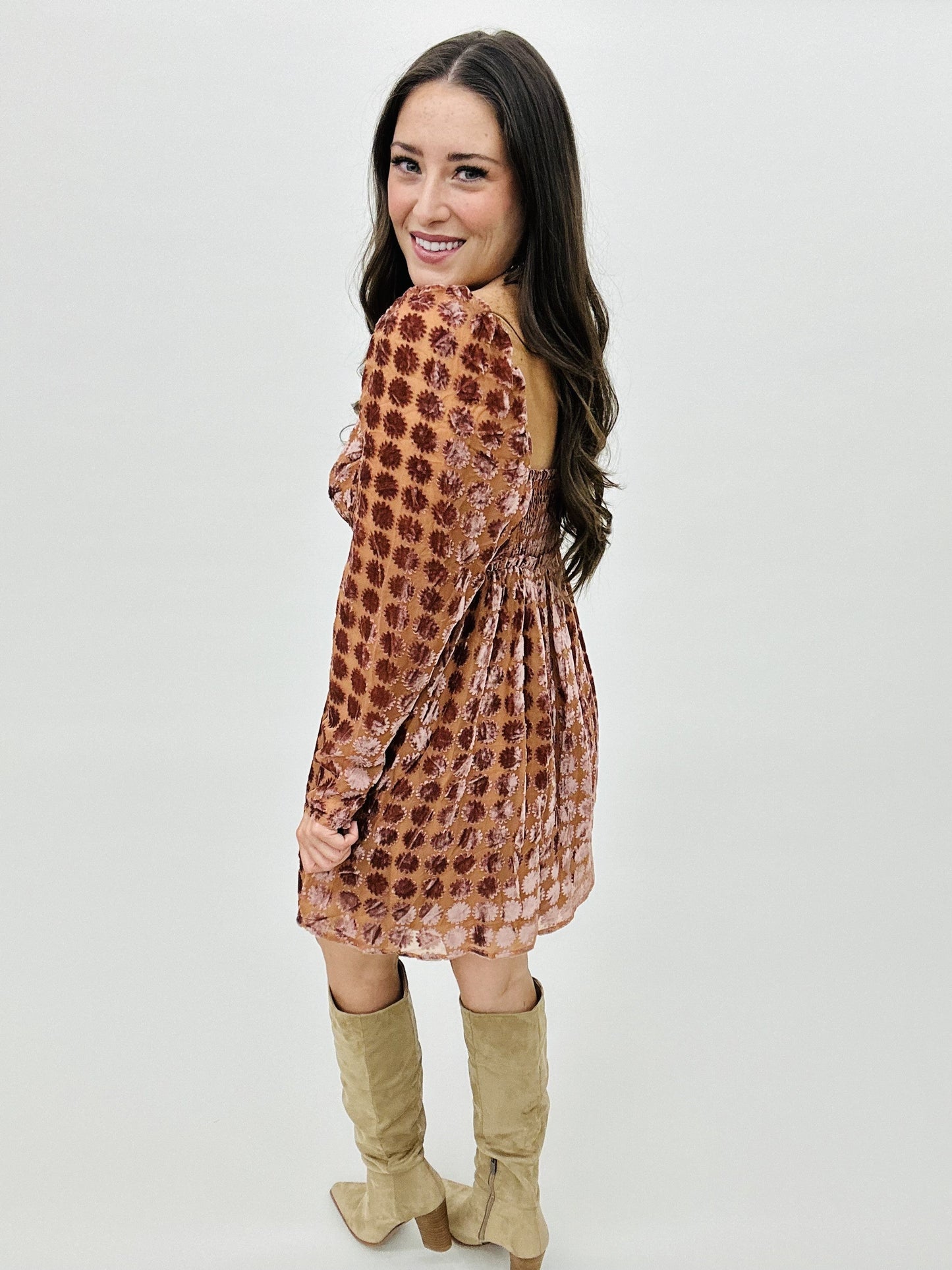 The Fallon Butternut Dress