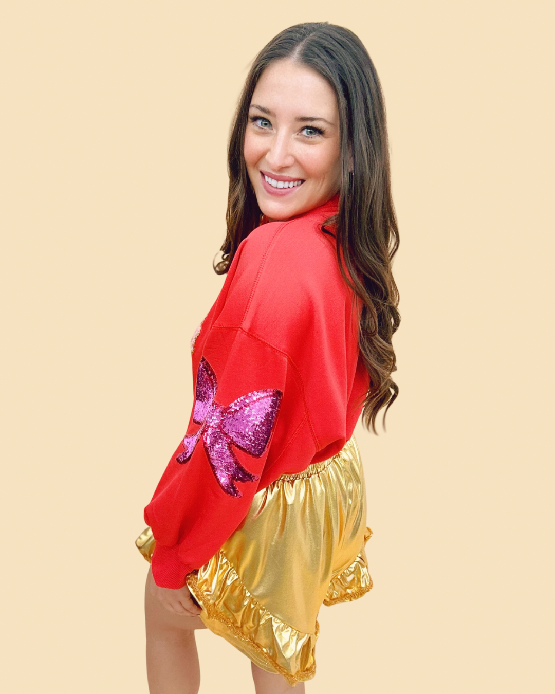 The Joyful Shorts in Gold