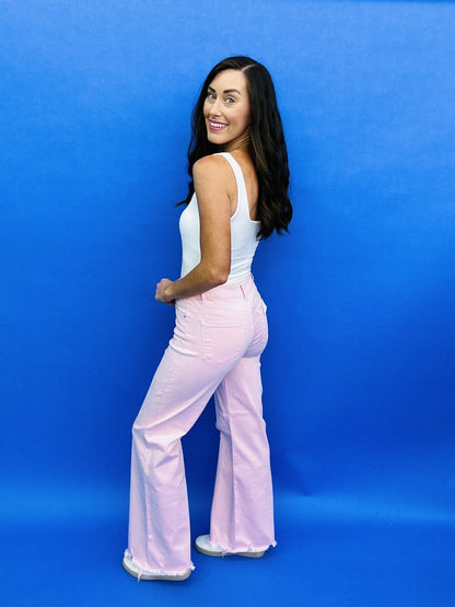 The Risen Pink Jeans