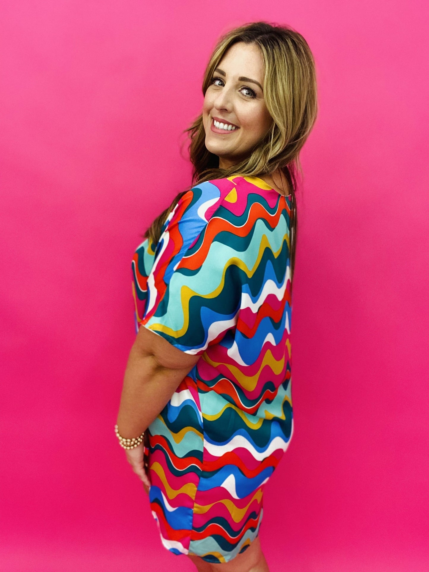 The Dancing Waves River Dress - AS