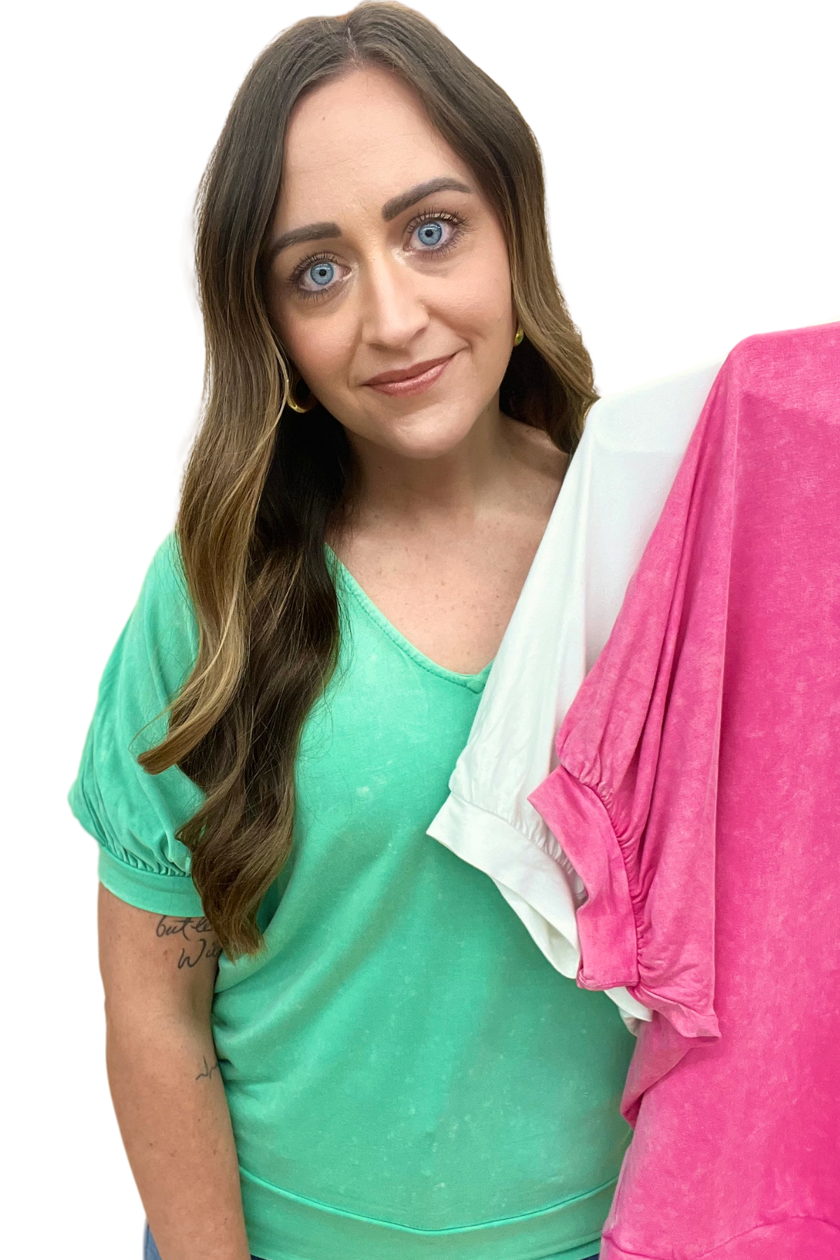The Mineral V Tee in 3 Colors