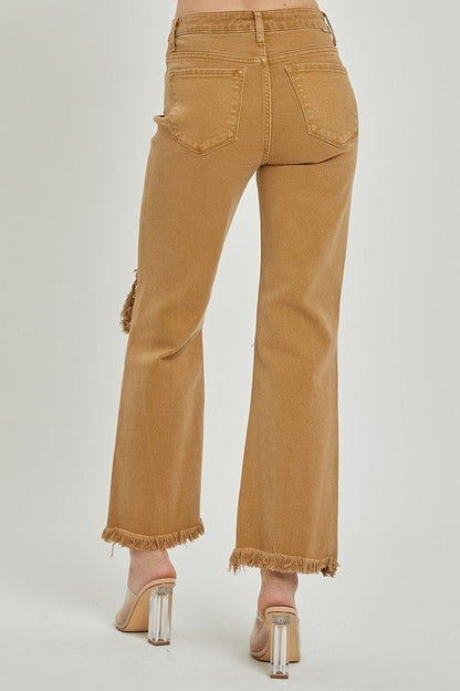 The Risen Straight Jeans in Mocha