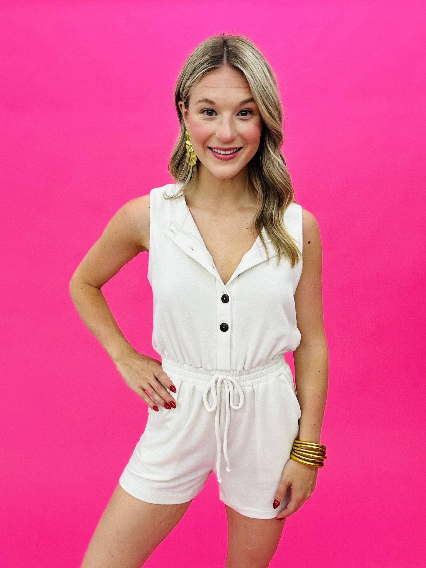 The Soft Touch Romper in 3 Colors