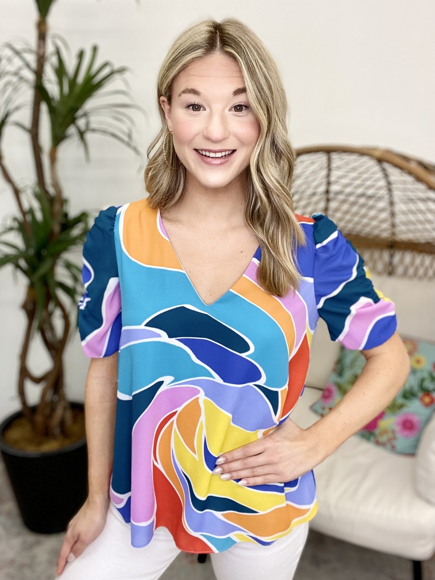 The Wild Child Ruched Top