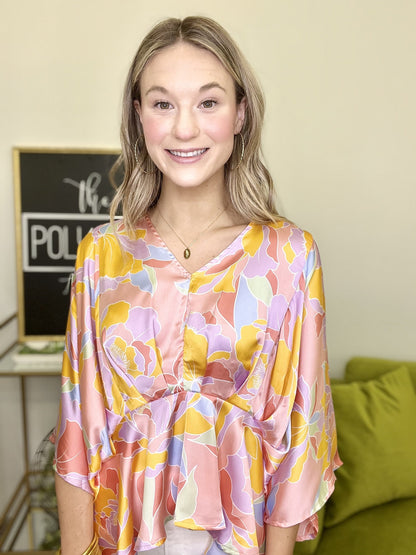 The Satin Sunshine Top