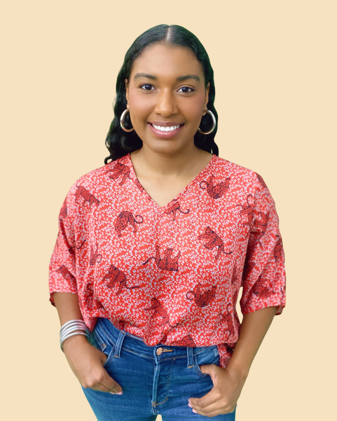 The On The Prowl Poncho Top - AS