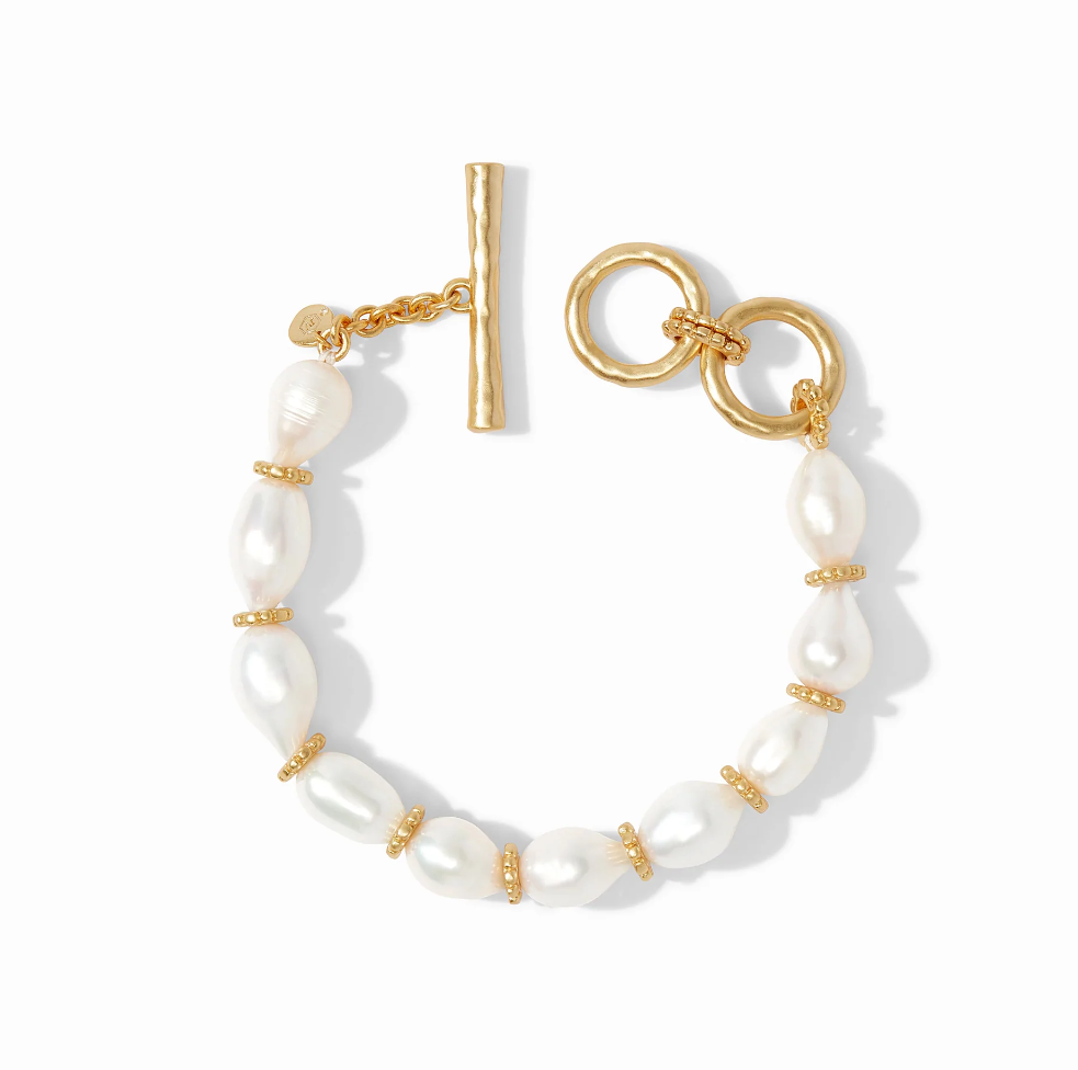 JV Marbella Bracelet Gold Freshwater Pearl