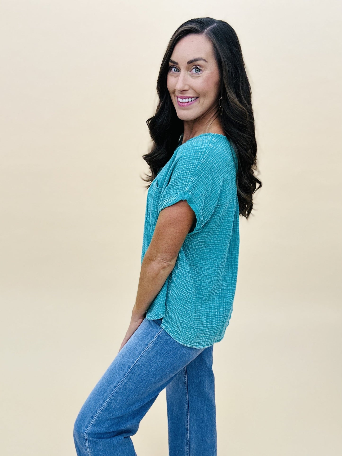 The Denton Top in 3 Colors/AS