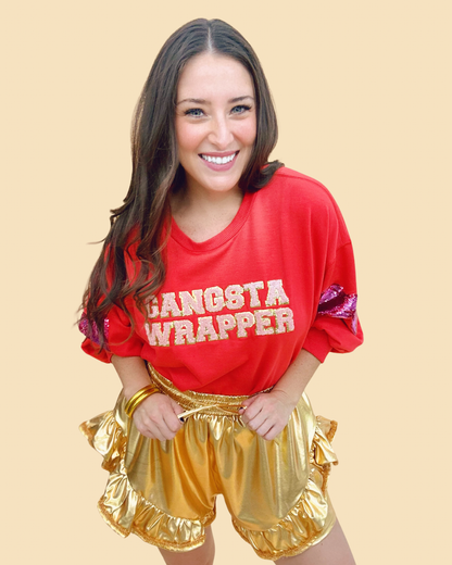 The Joyful Shorts in Gold