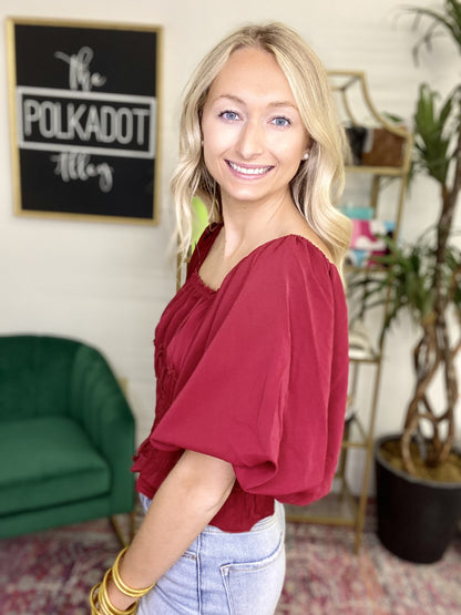 The Call Back Top - 2 Colors