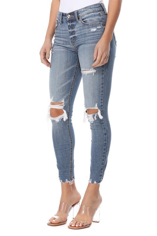The Haney High Rise Skinnies