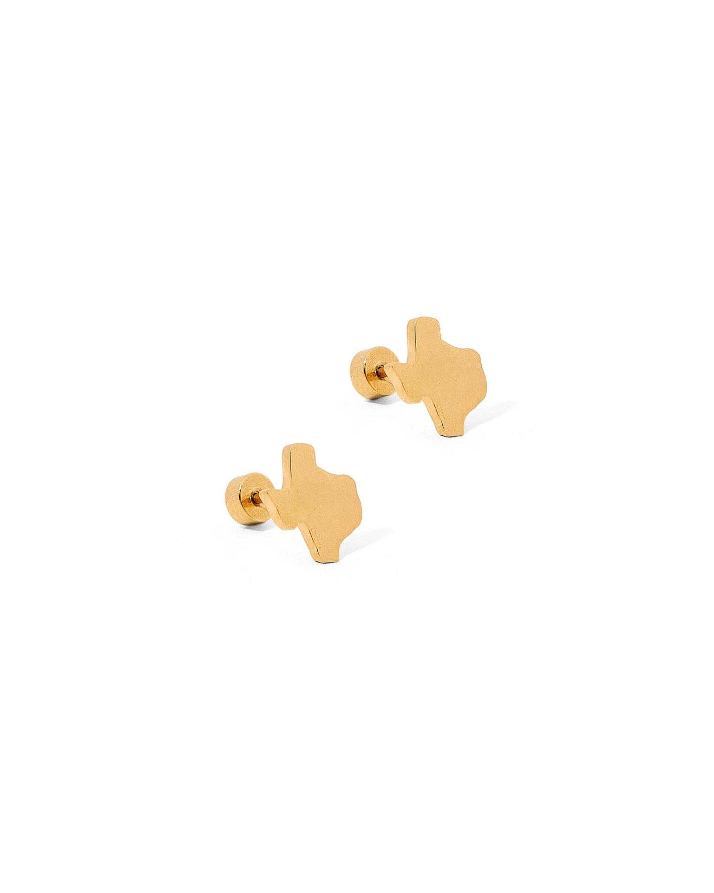 Screwback Stud Earrings - Big Texas Gold
