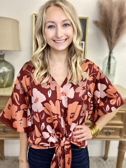 The Golden Girl Tie Top - AS