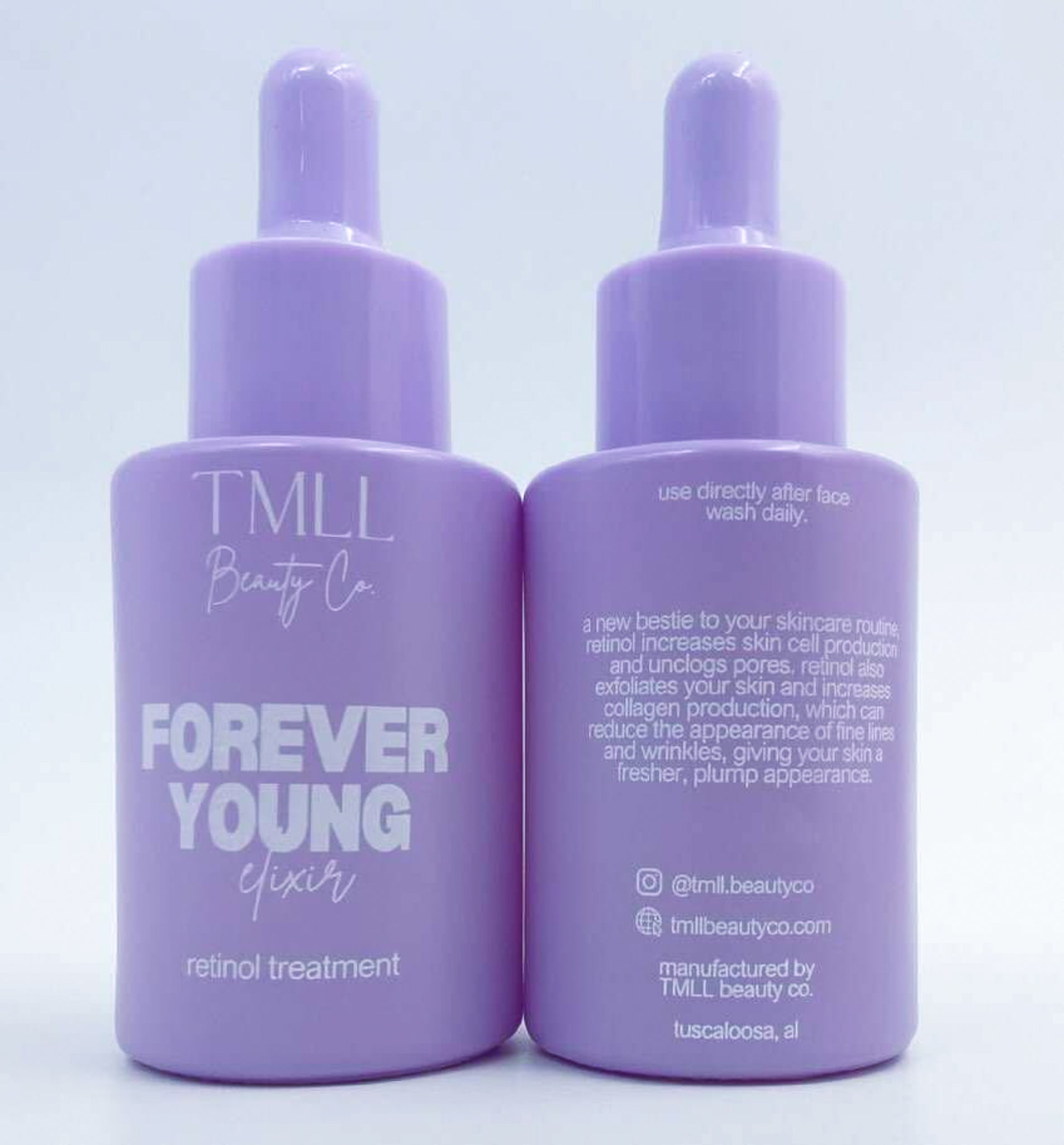 TMLL Skin Candy Forever Young Retinol Elixir-250 - TMLL Beauty Co - Skincare-TMLL Beauty Co-[option4]-[option5]-[option6]-Leather & Lace Boutique Shop