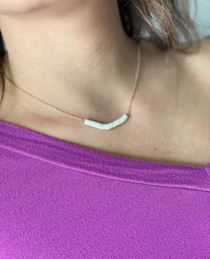 Dainty Disc Necklace-2 Colors