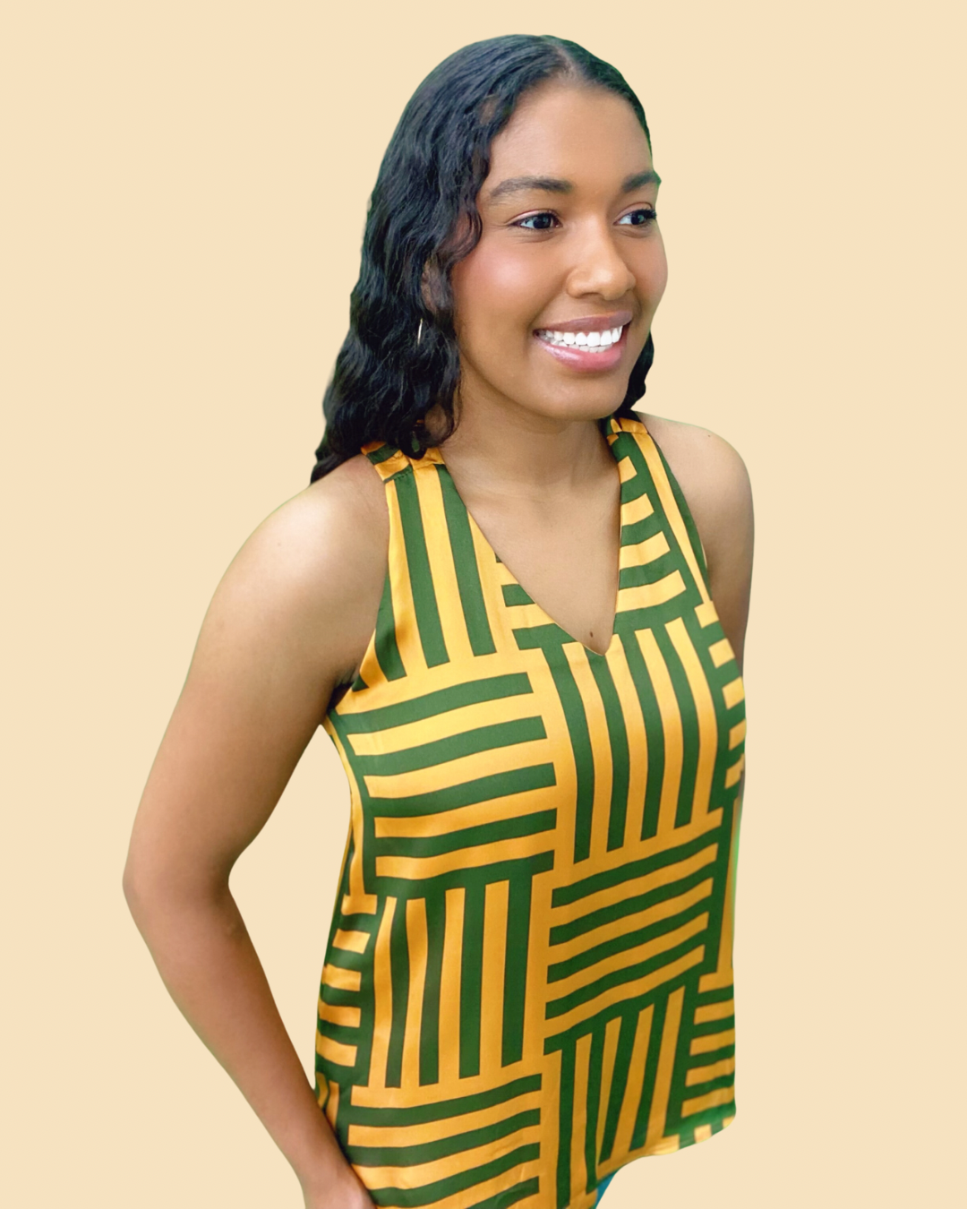 The Baylor Stripe Sydney Tank - AS