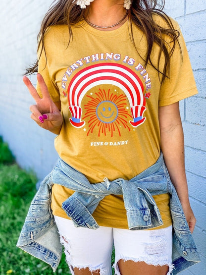 The Fine in the USA Tee