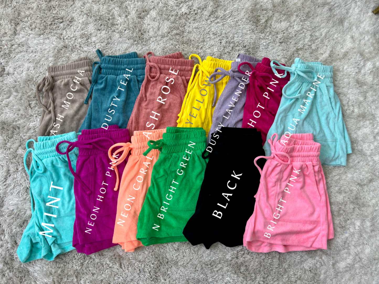 The Steal Wet and Wild Shorts-LOTS