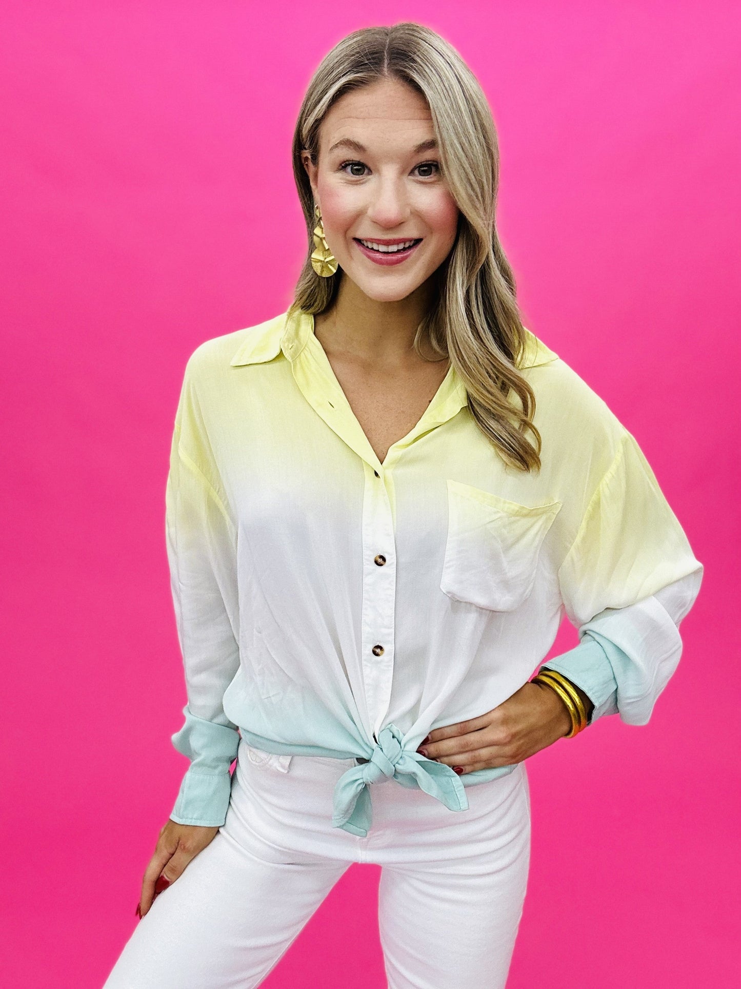 The Ombre Cool Top in 2 Colors/AS