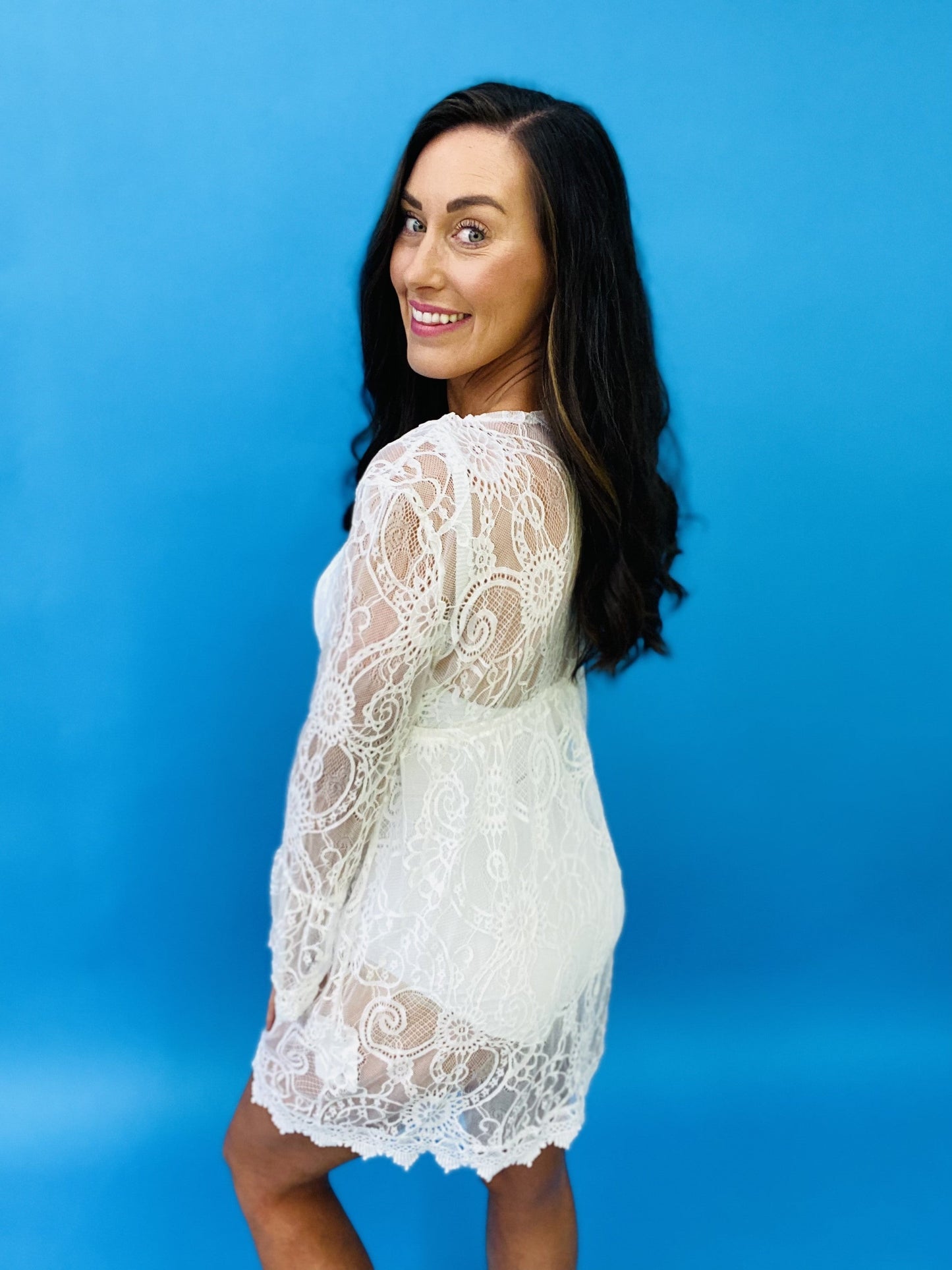 The All Laced Coverup in 2 Colors