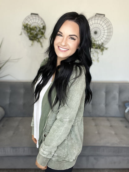 The Terry Cargo Jacket-2 Colors