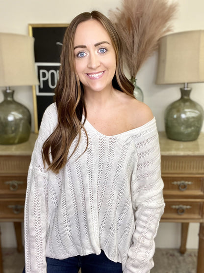 The Slouchy Sweater in 2 Colors