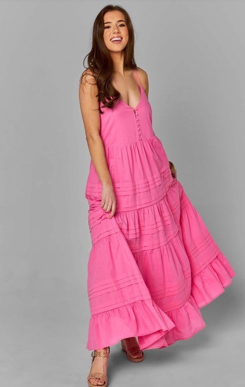 The Jaxon Tiered Maxi Dress - 3 Colors