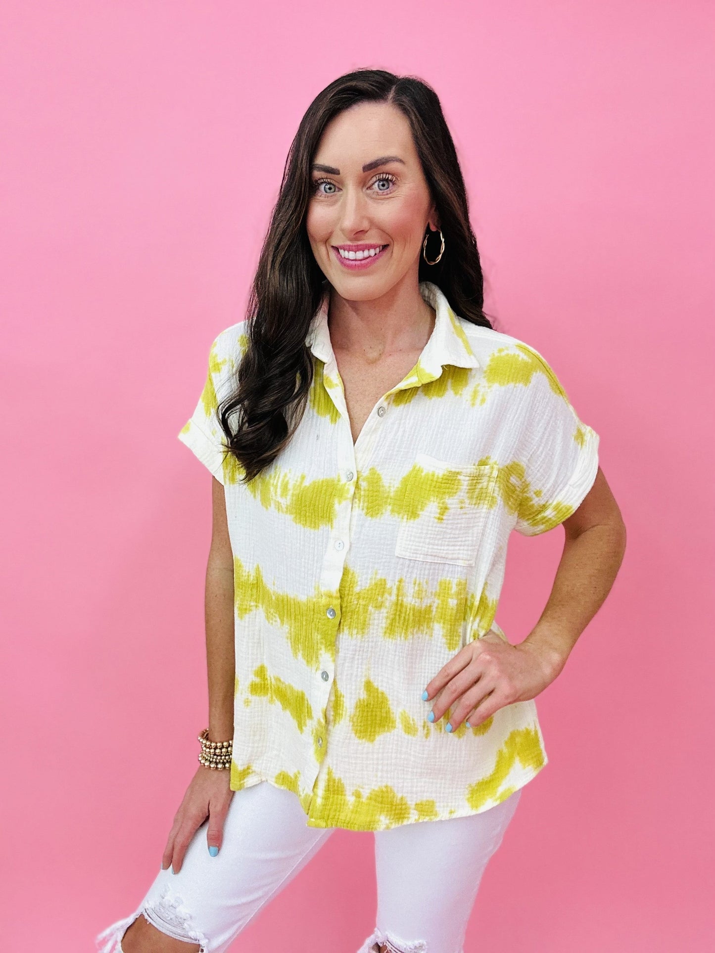 The Dyed Demi Top in 3 Colors-AS