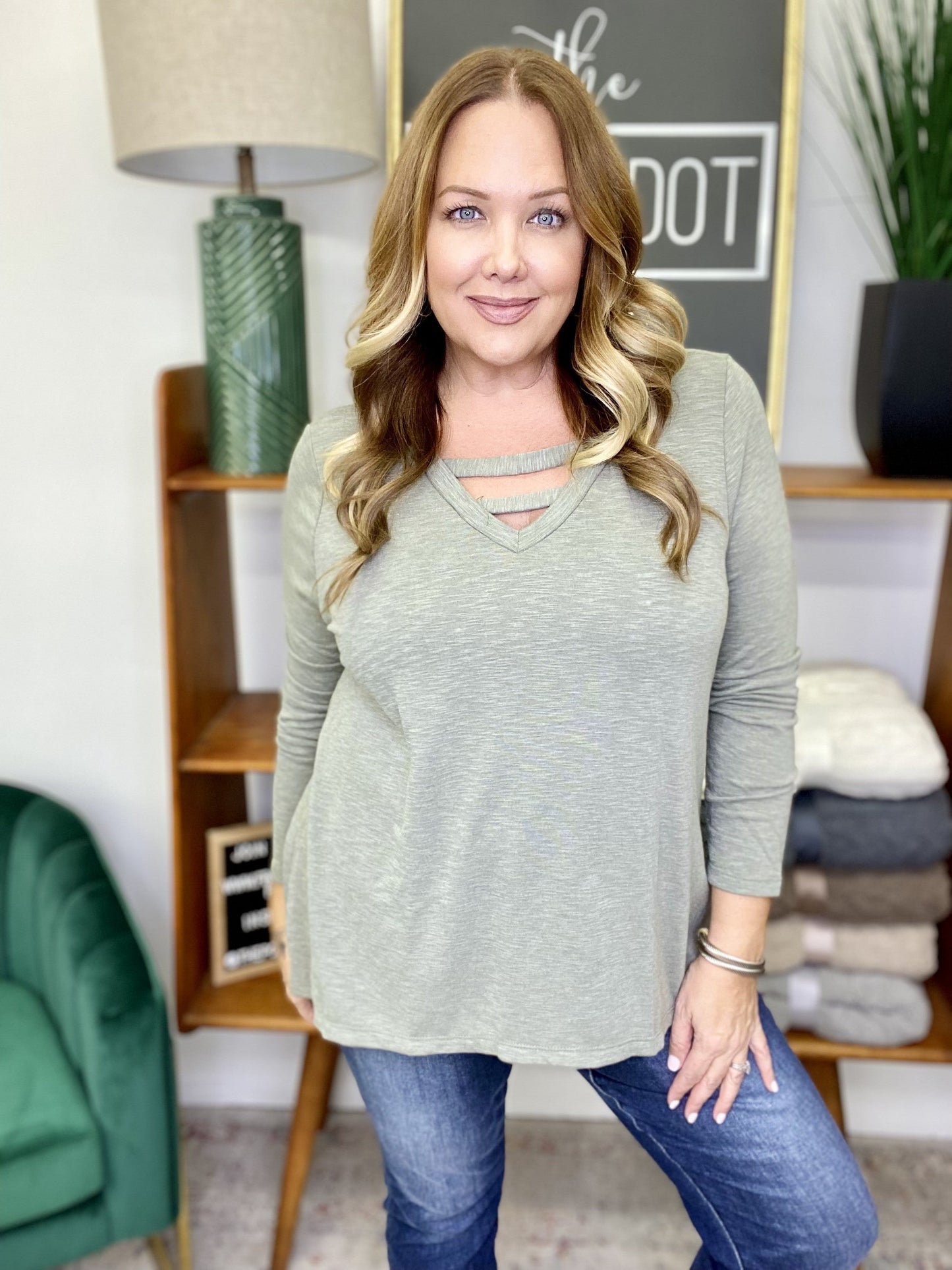 Strappy French Top in 4 Colors and All Sizes