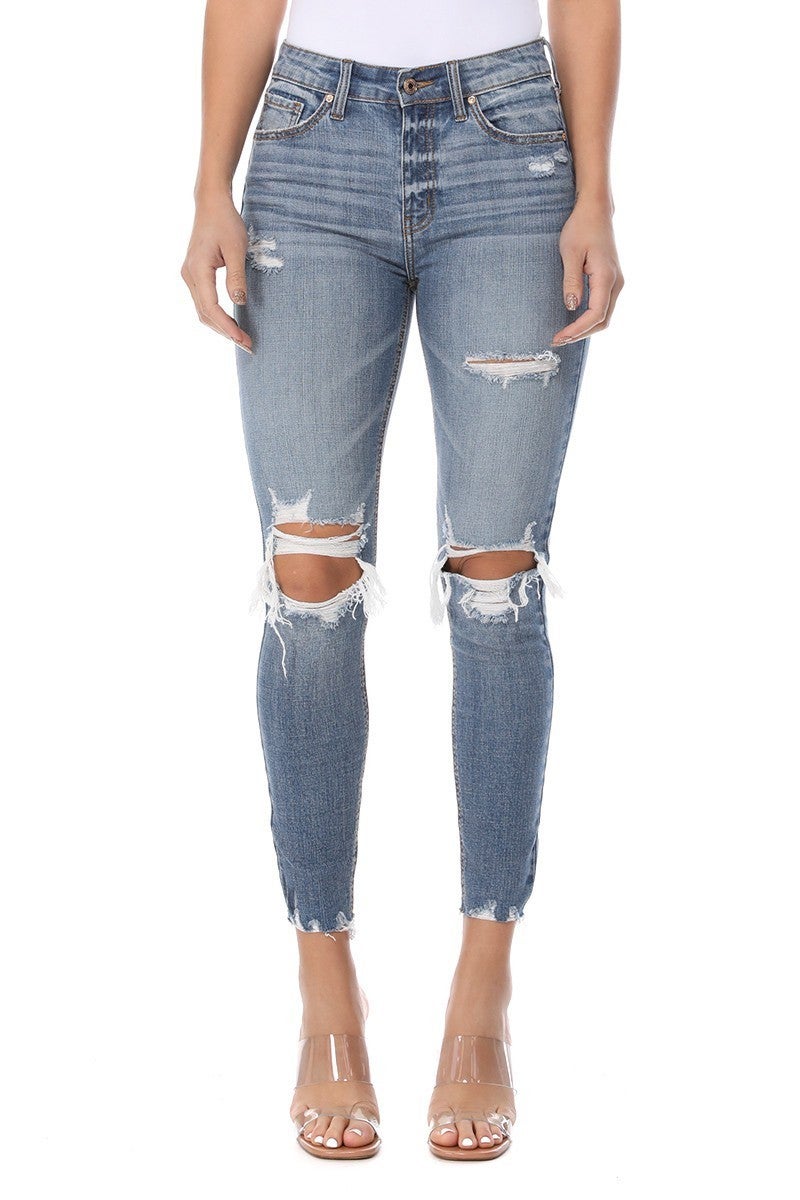 The Haney High Rise Skinnies