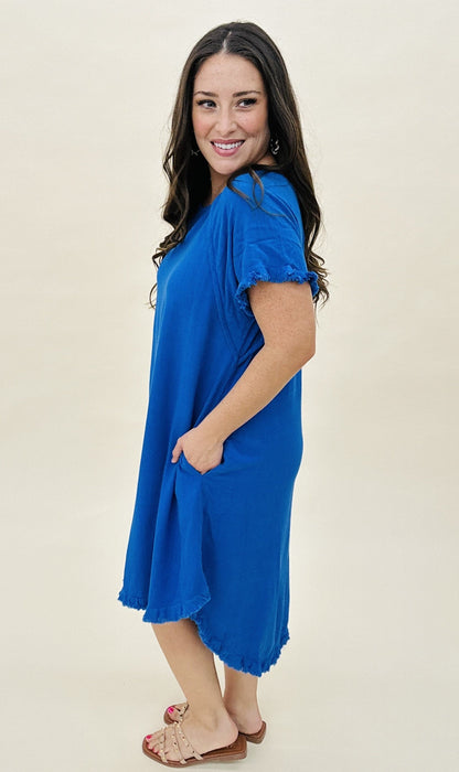 The Libby Linen Dress-7 Colors/AS