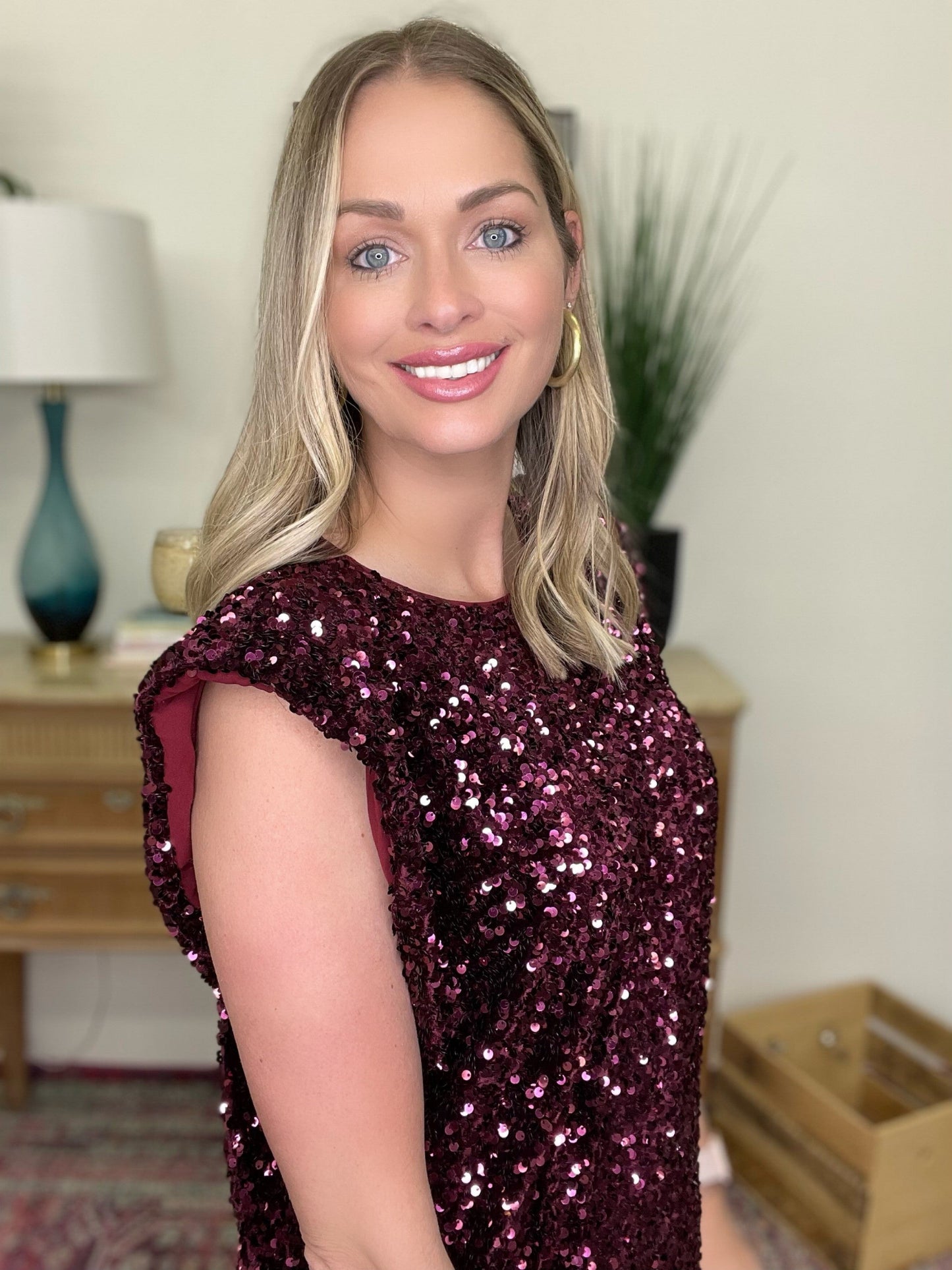 The Lucy Merlot Top